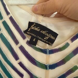 Anthropologie / Geisha Designs Multicolor Embellished Dress